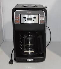 There is this krups coffee maker that has a value add that would make any folks that love single serve coffee maker jumping (in joy). Rowenta Krups Krups Savoy 12 Cup Coffee Maker Black Ec311050 Onestealofadeal Com