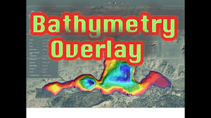 how to overlay bathymetry maps on google earth