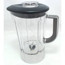 56 ounce blender pitcher with black lid