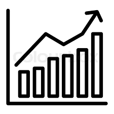 ✓ free for commercial use ✓ high quality images. Growing Graphic Line Icon Growth Stock Vector Colourbox