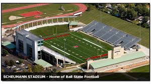 Akron plays its home games on infocision stadium on the campus of the university of akron in akron. Scheumann Stadium Ball State University Athletics