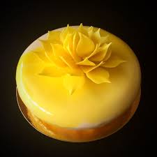 Happy Mother S Day Lemon Cake Lemon Sponge Cake Layered With Lemon Mousse And Chocolate Mirror Glaze Decorated With C Mirror Cake Chocolate Mirror Glaze Cake