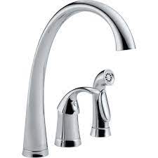 It has sensors picking up heat, motion, sound, or a combination of them. Delta Pilar Waterfall Single Handle Standard Kitchen Faucet With Side Sprayer In Chrome 4380 Dst The Home Depot