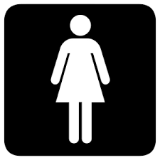 Male and female bathroom sign svg vector, male and female bathroom sign clip art. 12171 Female Bathroom Sign Clipart Public Domain Vectors