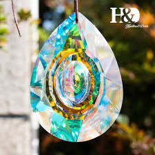 Enjoy fast delivery, best quality and cheap price. H D Hanging Crystals Prism Suncatcher For Windows Decoration 89mm Ab Chandelier Parts Diy Home Wedding Decor Accessories Craft Garden Suncatchers Aliexpress