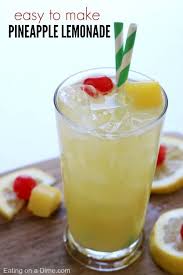 Pineapple Lemonade Recipe Pineapple Lemonade Pineapple Drinks Blended Coffee Drinks