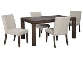 Juego de comedor morgantown mesa moderna y 4 sillas tapizadas gris. Cocina Y Comedor Ashley Furniture Homestore Independently Owned And Operated By Empresas Berrios