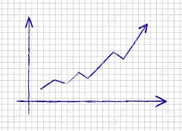 Hand Drawn Illustration Of Chart On The Squared School Notebook