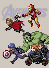 Marvel Fan Creates Incredible Avengers Pixel Art Animation Fandom Marvel Superheroes Marvel Heroes Avengers
