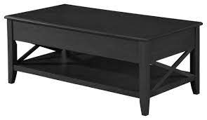 This table offers a full extending top that functions as a comfortable work surface perfect for activities such as working on your computer, dining or crafting. Laurel Farmhouse Faux Wood Lift Top Coffee Table Transitional Coffee Tables By Gdfstudio Houzz