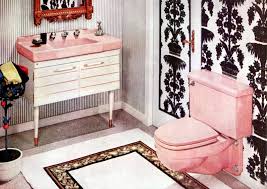 Check out our pink bathroom decor selection for the very best in unique or custom, handmade pieces from our товары для дома shops. 28 Vintage Pink Bathrooms See Some Wild Bubblegum Era Midcentury Home Decor Of The 1950s 1960s Click Americana