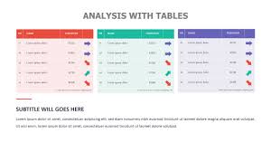 comparison chart templates for powerpoint