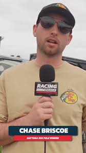 🎤 Chatting with Chase, In his first #Daytona500 qualifying attempt with  @JoeGibbsRacing, @ChaseBriscoe_ puts the No. 19 Bass Pro Shops Toyota Camry  XSE