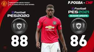 Note that player records are likely not complete for their careers. Pes 2021 Manchester United All Players Rating Youtube