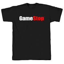H 20.5cm x w 22.5cm x d 7.9cm; Gamestop Logo T Shirt Gamestop