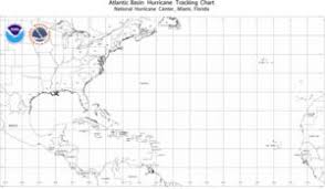 Noaa Hurricane Tracking Wall Map Chart Poster Extended