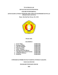 Perselisihan ligitan dan sipadan adalah sengketa wilayah antara indonesia dan malaysia atas dua pulau di laut sulawesi, yaitu pulau ligitan dan pulau sipadan. Doc Antara Indonesia Dan Malaysia Dalam Perebutan Pulau Sipadan Dan Ligitan Nada S Salsabila Academia Edu