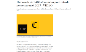 La doce años cumpliria mi de la escuela no volvia re mi preocupada se la ve a mama. El Comercio Hubo Mas De 1 400 Denuncias Por Trata De Personas En El 2017 Chs Alternativo
