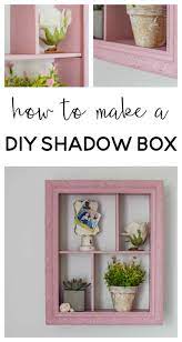 A picture frame is a perfect item to use to make a shadow box. How To Make A Diy Shadow Box Making Joy And Pretty Things