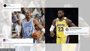 Free delivery and returns on ebay plus items for plus members. Lakers Fans Divided Over Leaked Classic Blue And White Throwback Jersey