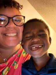 Mother shares photo of her cute son turning five