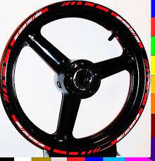 motorcycle rim stripes wheel decals tape stickers yamaha yzf r1 r6 r6s 600r 1000 ホイール バイク 車