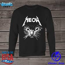 Metallica is an american heavy metal band. Official Metallica Cat Meow Shirt Hoodie Sweater Long Sleeve And Tank Top