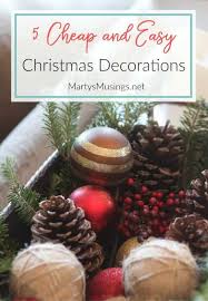 This cheap christmas decoration helps make your artificial tree smell a little more lifelike. 5 Cheap Christmas Decorations For A Simple Authentic Home