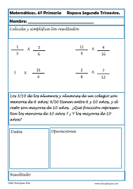 Ver más ideas sobre juegos matematicos para imprimir, ejercicios matematicas primaria, matematicas. 30 Fichas De Matematicas Para Sexto De Primaria