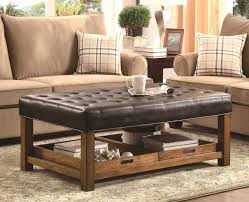 Free delivery for many products! Leather Tufted Ottoman Coffee Table Ideas On Foter