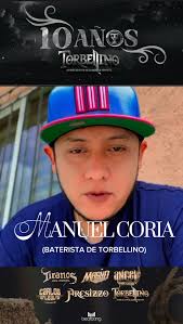PREGÚNTAS RAPIDAS A MANUEL CORIA (BATERISTA Y DIRECTOR MUSICAL DE  TORBELLINO. ) #Aniversario10 #norteñoselecto #BeatBang #Torbellino  #lomasselctodelamusicanorteña