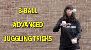 Three ball start hold three balls in a triangle shape in one hand. Advanced 3 Ball Juggling Tricks With Slow Motion Youtube