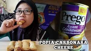 Resepi pertama saya nak share untuk bulan puasa ni ialah resepi popiah carbonara cheese yang sedap dan lazat. Popia Carbonara Cheese Lemak Berkrim Sedap Giler Youtube