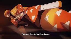 Check spelling or type a new query. Demon Slayer Kimetsu No Yaiba Sleeping Zenitsu Attack Thunder Breathing First Form Thunderclap And Flash Video Dailymotion