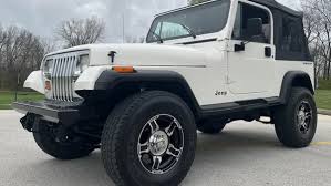 Image result for Bright White 1995 Wrangler
