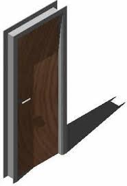 Download Interior Door With Frame Arcana 15 L 3d Dwg Model For Autocad Designs Cad