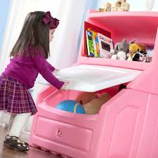 Sold and shipped by ecr4kids. Step2 Lift Hide 38 H Kids Plastic Storage Bin And Toy Organizer Blue Walmart Com Walmart Com