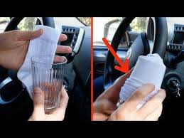 Put A Sock Over The Glass And Put It Inside The Car Every Driver Needs This Youtube Car Cleaning Hacks Car Cleaning Cleaning Hacks