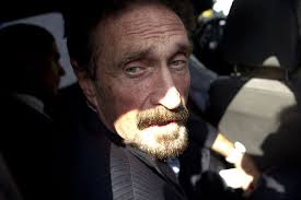 Antivirus software pioneer john mcafee was found dead in his prison cell in barcelona by an us millionaire john mcafee gestures during an interview with afp on his yacht anchored at the marina. Ot7rnszppbua1m