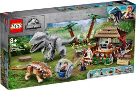 Ankylosaurus 75941 awesome dinosaur building toy for kids, featuring jurassic world lego character minifigures for hours of creative fun, new 2020 (537 pieces). Lego Jurassic World Indominus Rex Vs Ankylosaurus Lego 75941 5702016616644 Brickshop Lego En Duplo Specialist