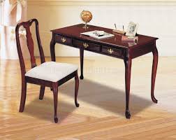 Cherry Finish Classic Home Office Desk W Chair
