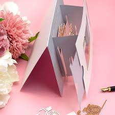 Wedding congrats pop up card *new release*. 3 Ways Spellbinders Make A Scene 3d Theatre Cards Tutorial Bibi Cameron