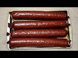 Summer sausage is a cured sausage which therefore can be preserved. Best Deer Summer Sausage Smoked In Masterbuilt Electric Smoker Yout Venison Summer Sausage Recipe Smoked Venison Summer Sausage Recipe Summer Sausage Recipes
