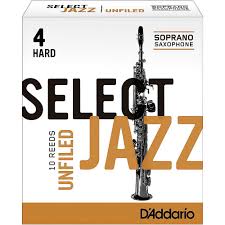 Daddario Woodwinds Select Jazz Unfiled Soprano Saxophone