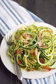 Zoodles Carbonara Pasta Gluten Free