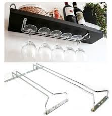 Wine Glass Rack Diy Home Kitchen Dining Bar Tool Shelf Holder Hanger 11 8 15 7 Ebay Diy Wine Glass Rack Home Bar Furniture Glass Shelves Kitchen
