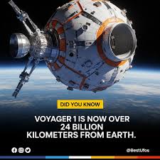 How far from Earth are the two Voyager spacecraft currently? As of July 2025, Voyager 1 is about 25 billion kilometers from Earth, which is roughly 167 astronomical units away. It takes