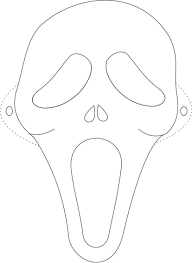 Scary Halloween Mask Coloring Pages Halloween Masks Cute Halloween Decorations Halloween Coloring Pages