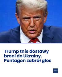 Ostatecznie to prezydent i szef Pentagonu zdecydują, co stanie się z  bronią, której dostawy na Ukrainę zostały wstrzymane