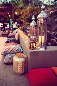Mojomade Terrace Design Moroccan Decor Outdoor Party